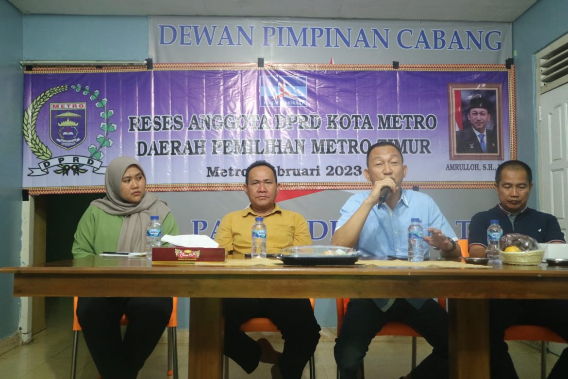 Serap Aspirasi Warga, Amrulloh Gelar Reses