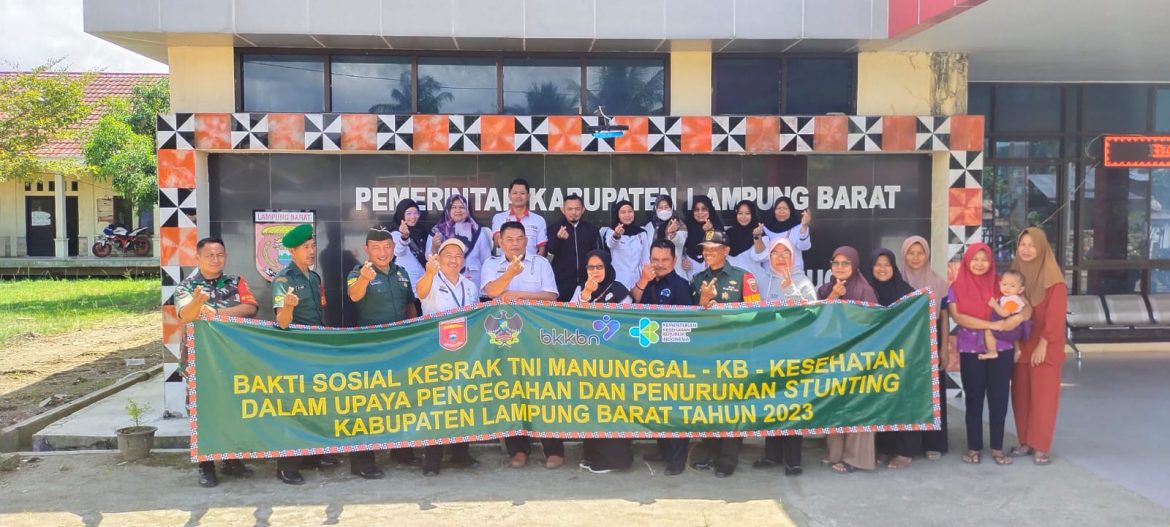 DP2KBP3A Lambar Gandeng Kodim 0422 Gelar Baksos