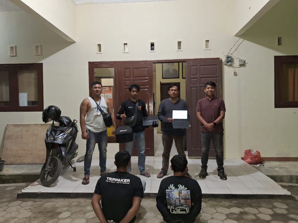 Polsek Balik Bukit Tangkap 2 Pelaku Pembobol Rumah Dinas Guru