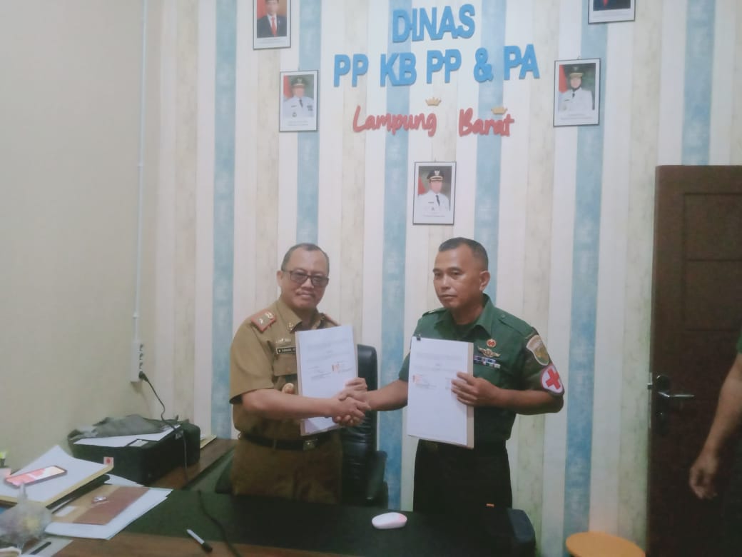 DP2KBP3A Lambar Lakukan MoU Dengan Poskesdim