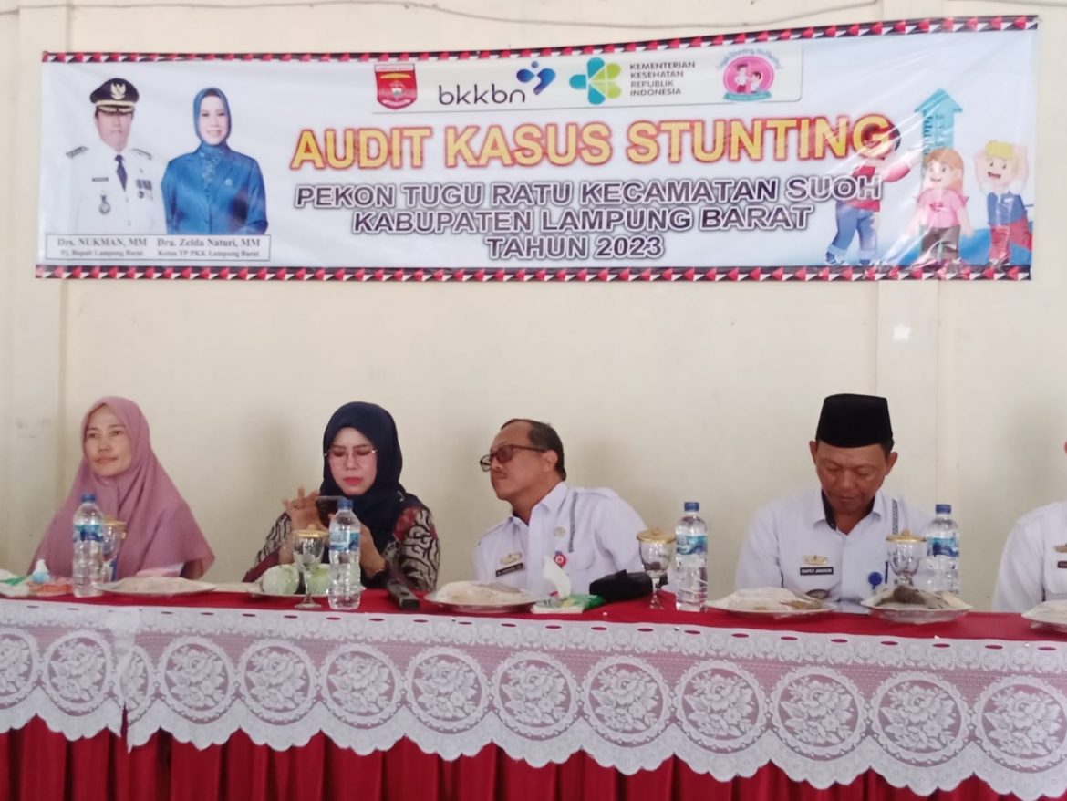 Pemkab Lambar Lakukan Audit Stuting