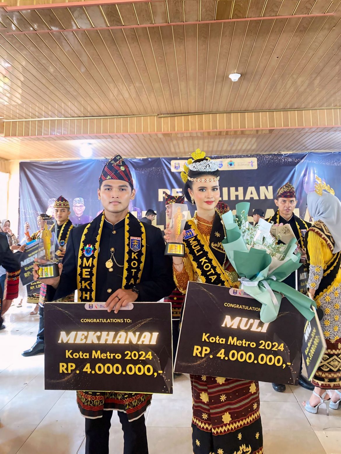 Neema dan Fajar Nugli, Terpilih Menjadi Muli Mekhanai Kota Metro 2024