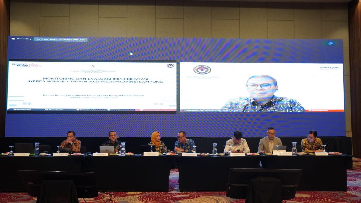 Tim Koordinasi Inpres 1/2022 Lakukan Monev JKN di Provinsi Lampung