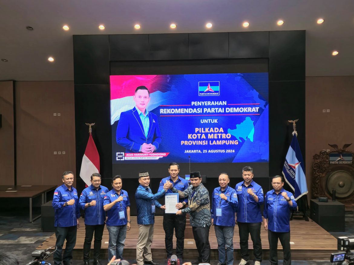 Siap Bertarung, Bambang – Rafieq Kantongi Surat Rekomendasi Partai Demokrat
