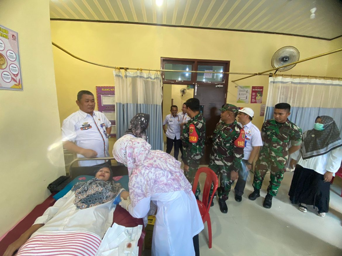 HUT Lambar, Dinas DP2KBP3A dan Kodim 0422 Gelar Baksos
