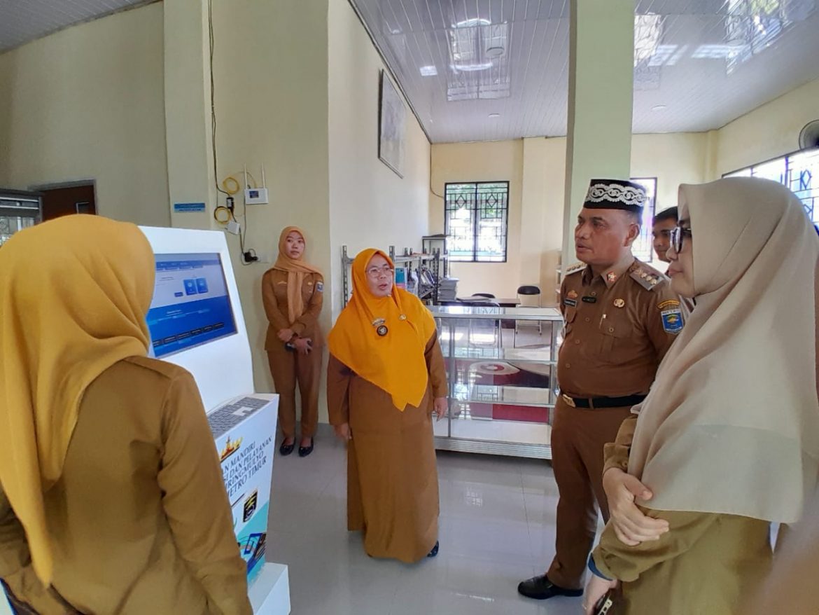 Usai Lebaran, Wali Kota Metro Sidak Kelurahan dan Kecamatan