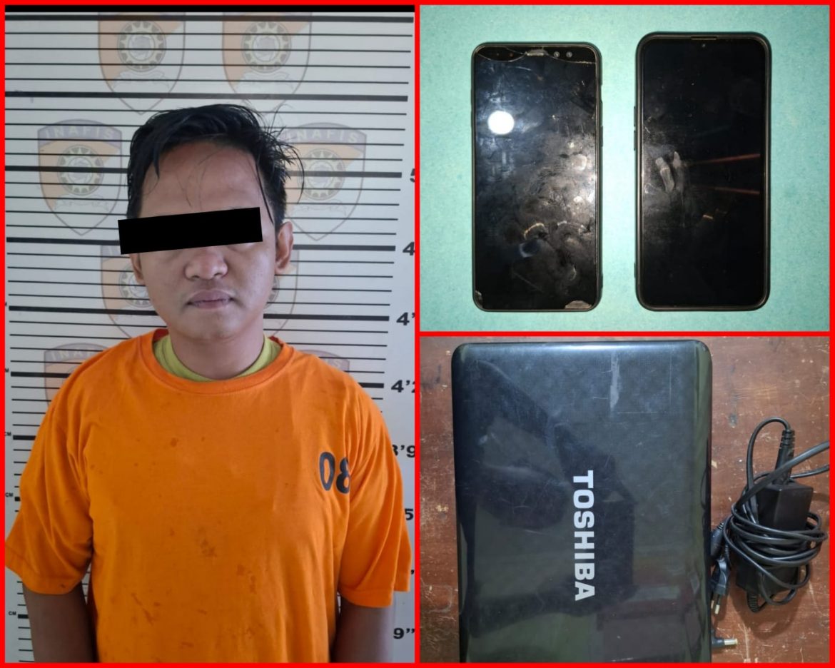 Mantan Honorer Kota Metro Ditangkap Polisi