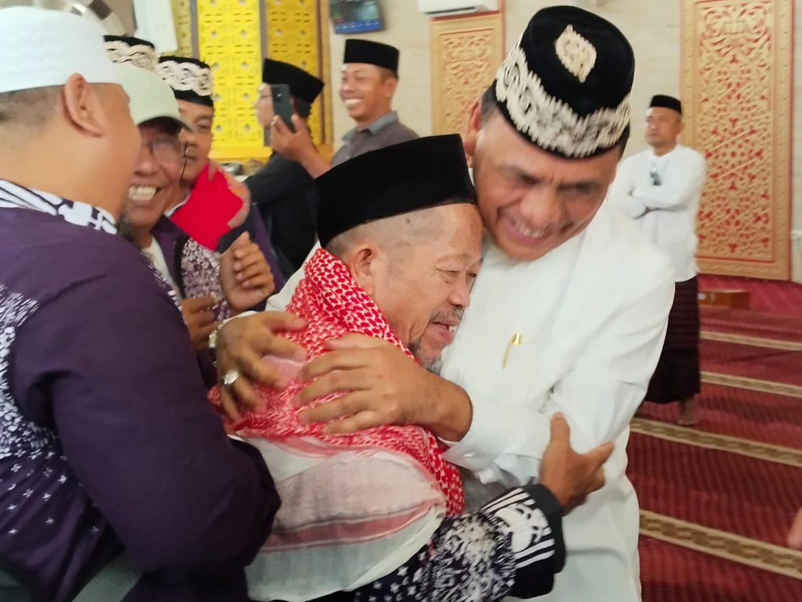 Walikota Metro Sambut Kedatangan Jemaah Haji