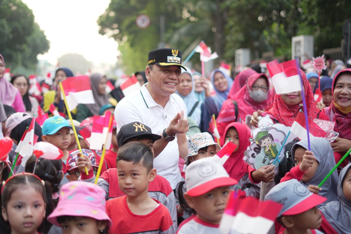 Walikota Metro Hadiri Hari Anak Nasional Ke 41