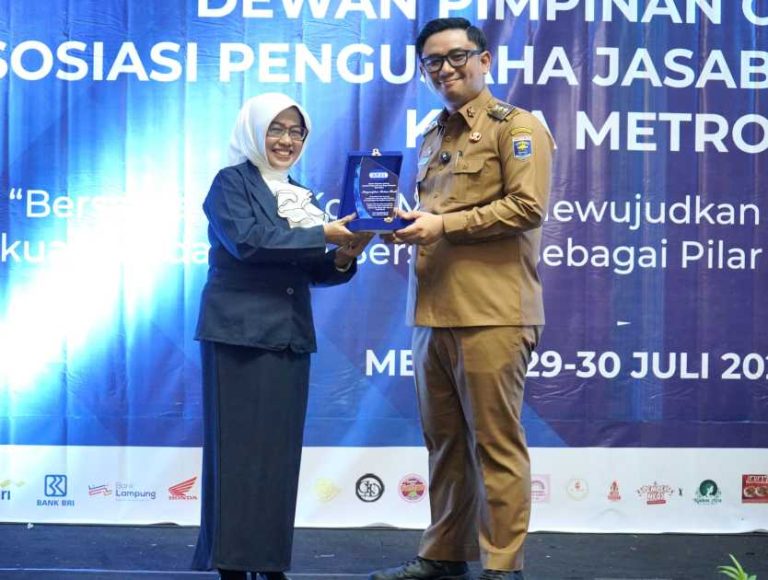 Wakil Walikota Metro Hadiri Pelantikan APJI, Kun Didapuk Sebagai Ketua