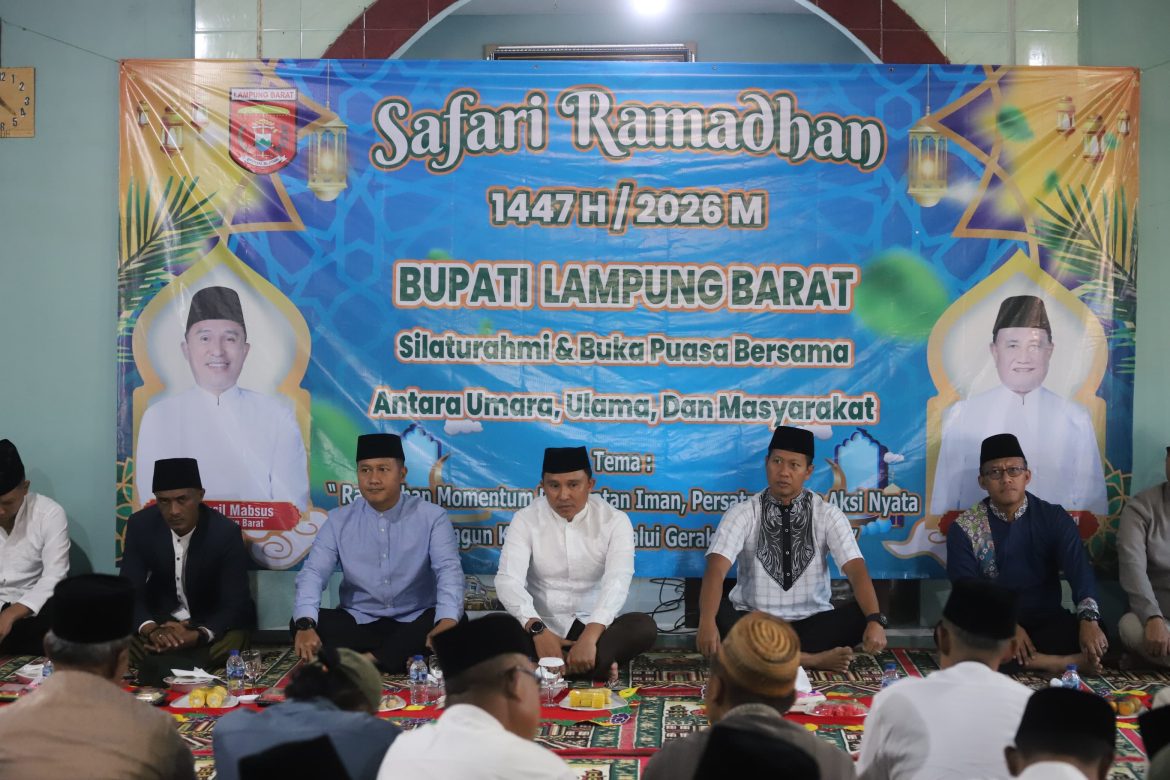 Bupati Lambar Safari Ramadhan di Pagar Dewa