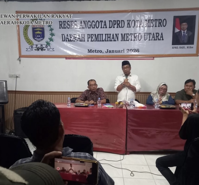 Efril Hadi Gelar Reses