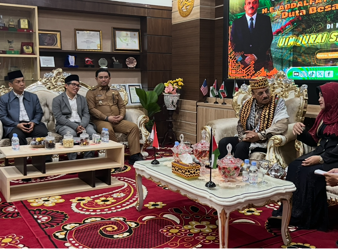 Dubes Palestina Kunjungi UIN Jurai Siwo Lampung